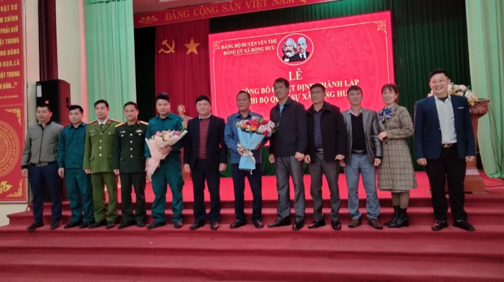 Thành lập Chi bộ quân sự xã Đồng Hưu|https://donghuu.yenthe.bacgiang.gov.vn/chi-tiet-tin-tuc/-/asset_publisher/M0UUAFstbTMq/content/thanh-lap-chi-bo-quan-su-xa-ong-huu